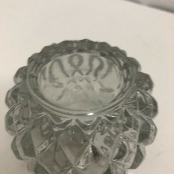 Set Of 3 Candle Holders Glasses / Candle Voltive - Picture 5 of 8